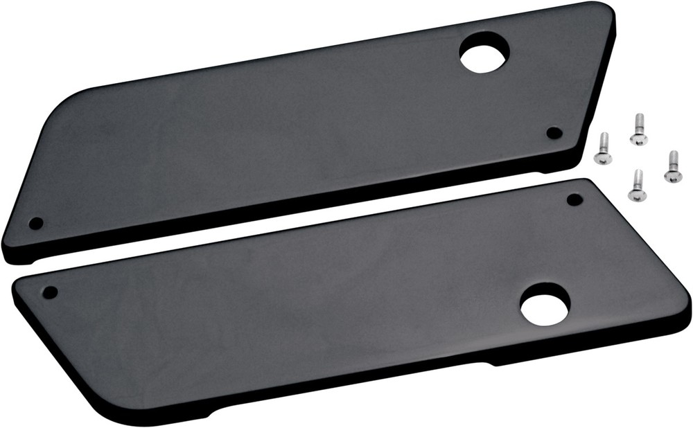 COVINGTONS コビングトン ラッチカバー スムース ブラック 【LATCH COVER SMOOTH BLACK [3501-0327]】 HARLEY-DAVIDSON ハーレーダビッドソン その他汎用外装部品・ドレスアップパーツ 外装｜ウェビック　店
