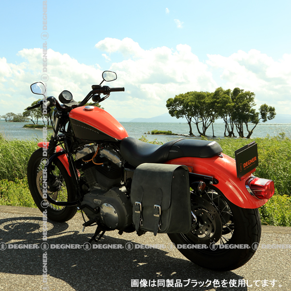 ミラー 原付 オフロード Degner ドレスアップ バイク用品 二輪車 パーツ ヘルメット グローブ 改造degner デグナー サドルバッグ サイドバッグ レザーサドルバッグ カラー ブラウン ウェビック 店 送料無料 車体用バッグ ケース Degner デグナー Sb 70in Br