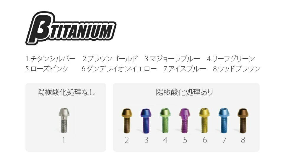 βTITANIUMベータチタニウムその他外装関連パーツエキゾーストスタッドナットキットカラー:ブラウンゴールド(陽極酸化処理)YZF-R1/M(15-17)