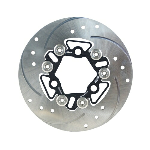 NCY エヌシーワイ Slotted Floating Brake Disc G3 G4 JR 100 MANY 110 SR 125 VJR FI DIO50 R1 Z X PRO KYMCO キムコ SYM ブレーキディスクローター ブレーキ｜ウェビック　店