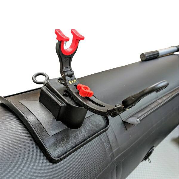 第一精工 ロッドホルダー 竿受け チビラークGB 01039 ブラック CHIBI LARK G.B. ロッドホルダー ゴムボート専用 第一精工 ロッド