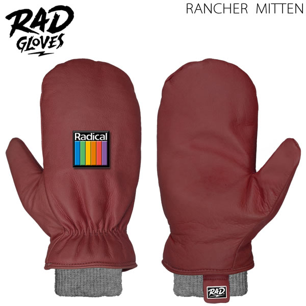 人気no 1 本体 Rad Gloves ラッドグローブ Rancher Mitten Photo Wine ミトン グローブ 21 21 スキー スノーボードグローブ C1 W07 W 安いそれに目立つ Www P Hador Co Il