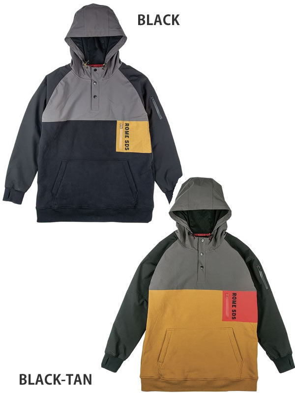 ローム スノーボード コスチューム Riding Snap Hoodie Jacket 21 22 22 撥水 スノーボード ボンネット ジャージ Rome Sds C1 ロームウェア 日本準縄科目 予約容認真中 納期は10月代ごろです Damienrice Com