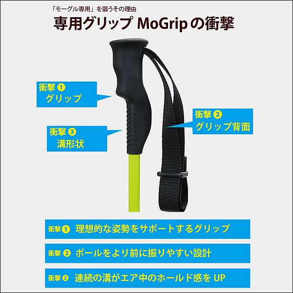 シナノスキーポール2022BUMPDIVERオールホワイトALLWTモーグル専用ポールバンプダイバー21-22シナノポールシナノストック【w60】