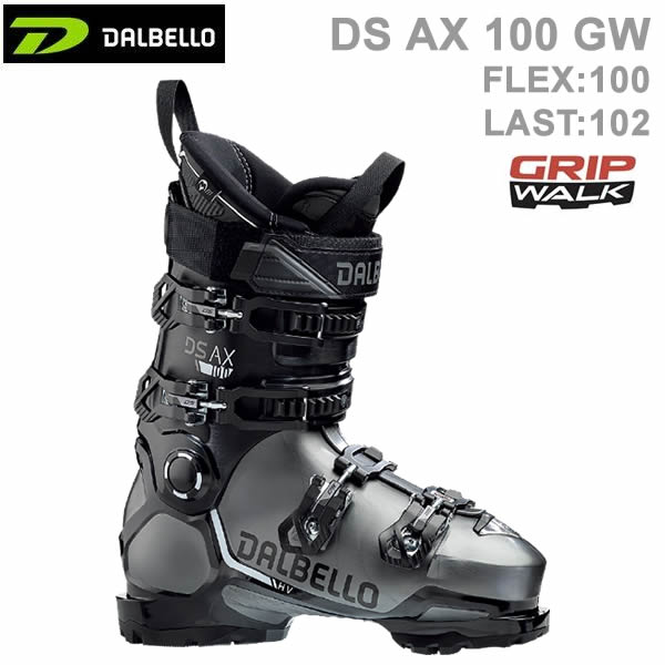 ダルベロスキーブーツ DALBELLO DS AX 100 GW グリップウォーク（22-23 2023)オールラウンド スキーブーツ 【w29】：スキー用品通販 WEBSPORTS