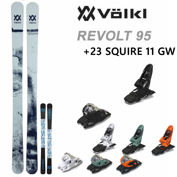 トレンド VOLKL フォルクル スキー板 2023 REVOLT 81 122452 SQUIRE 11