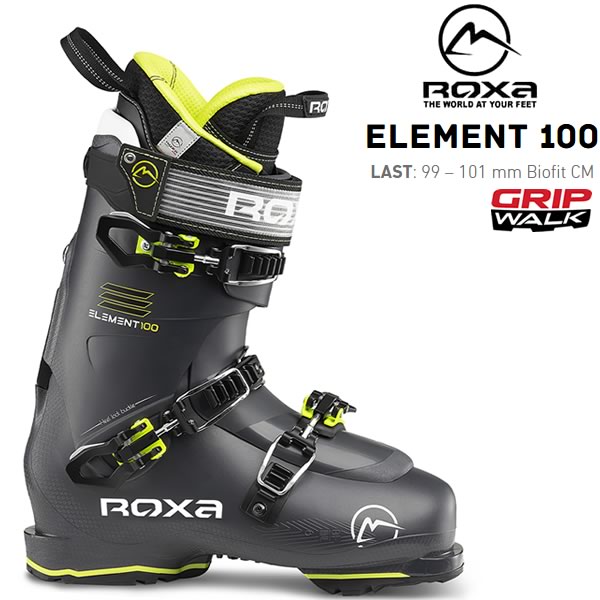 ROXA ロクサ スキーブーツ ELEMENT グリップウォーク オールマウンテン 3ピース構造 100 2023) (22-23 スキー