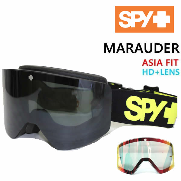 メーカー在庫少、売り切れ時はご容赦ください SPY Optic Marauder Snow Goggle, Winter Sports  Protective Goggles, Color and Contrast Enhancing Lenses, Beyond Control  Orange Happy Bronze wi並行輸入 通販