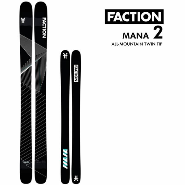 FACTION Mana 3 スキー板のみ2023-2024 184cm Faction Mana 3 Skis 2024 | evo