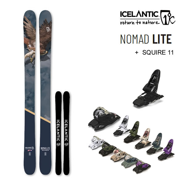楽天市場】ICELANTIC アイスランティック スキー 2023 MAIDEN111 