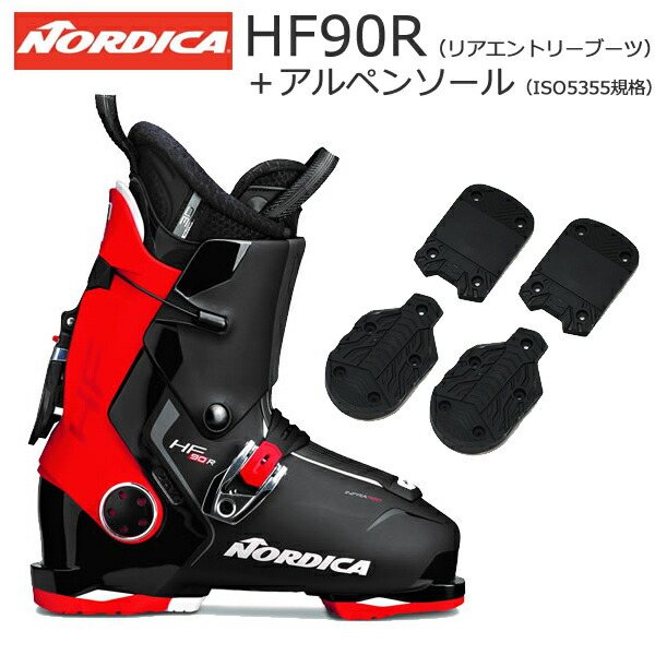 楽天市場】【BLACK FRIDAY☆5000円以上で500円OFFクーポン】ノルディカ スキーブーツ 2024 NORDICA HF 100  アルペンソール Flex100 リアエントリー (23-24 2024) 日本正規品 【w27】 : スキー用品 WEBSPORTS