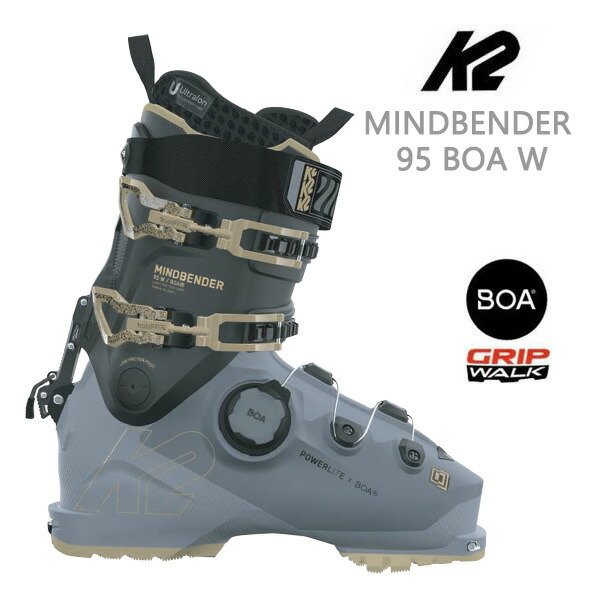 K2 スキーブーツ BOA レディース MINDBENDER 95 BOA W テックビンディング対応(24-25 2025) ケーツー スキー ブーツ 日本正規品