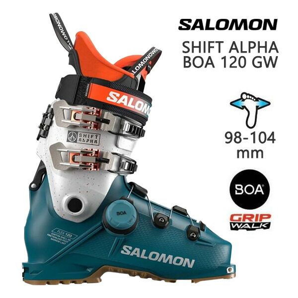 スキー SALOMON SHIFT ALPHA BOA 130 GW SALOMON（サロモン） スキーブーツ SHIFT ALPHA BOA 130 GW テック