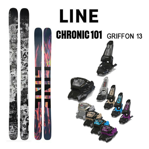 楽天市場】フリースタイルスキー LINE CHRONIC 101 クロニック (23-24
