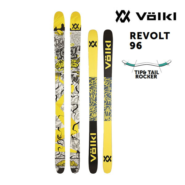 楽天市場】VOLKL フォルクル 23-24 REVOLT104 リボルト104 板のみ