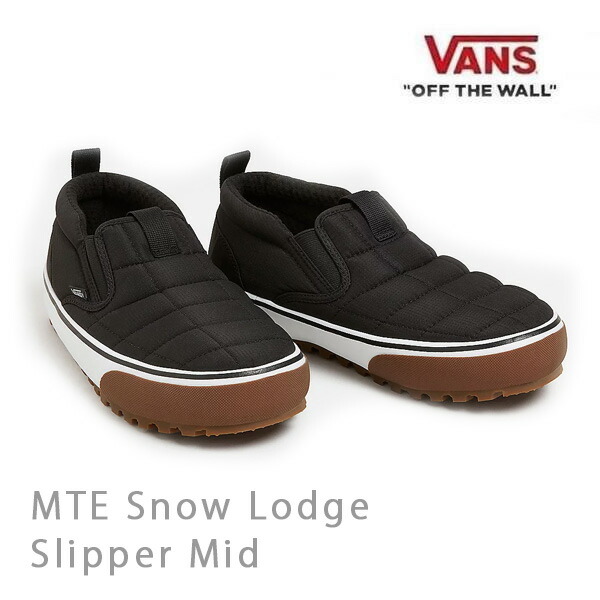 VANS スノーブーツ スノーブーツ VANS バンズ STANDARD MID SNOW MTE BLACK WHITE