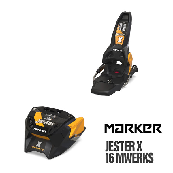 マーカー ビンディング JESTER X 16 MWERKS ジェスターX 16 Mワークス (25-26 2026) フリーライド バインディング MARKER ビンディング