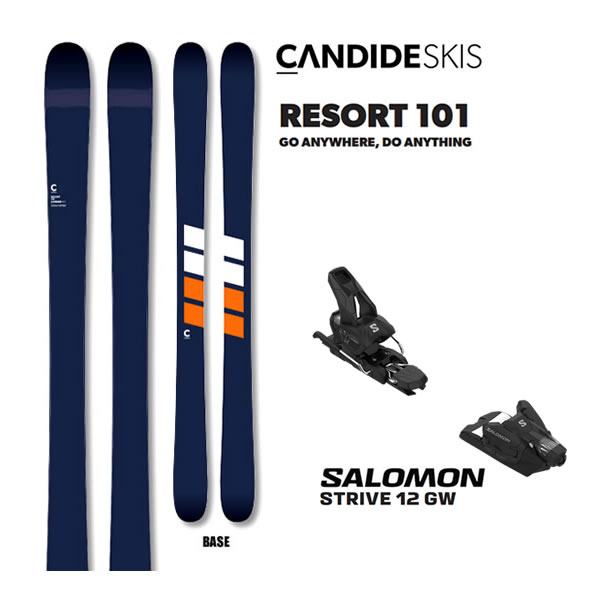 新品未使用★正規★CandideSkiキャンディットResort101保証書完備 56717_1.jpg
