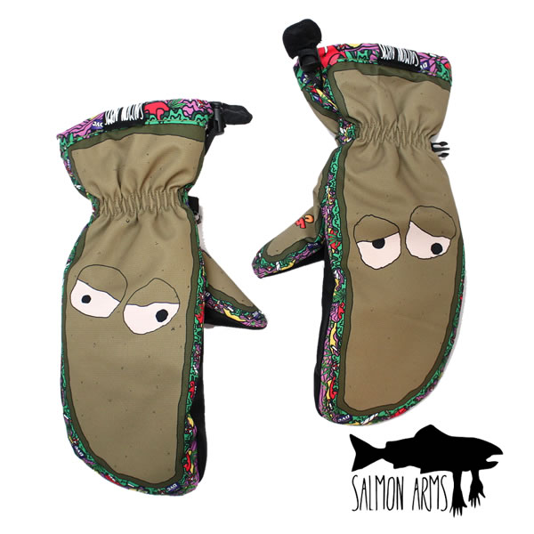 スキー・スノーボードアクセサリー Salmon Arms Retro Mitt L/XL SALMON ARMS スノーボードグローブ retro mitt L/XL