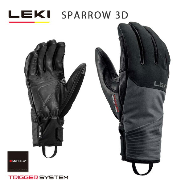 楽天市場】レキ スキーグローブ ミトン LEKI DETECT XT 3D MITT