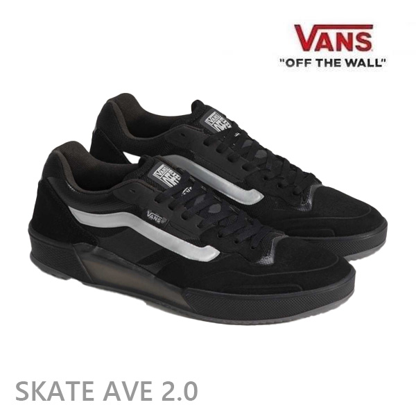 【7/25まで★3000円以上で300円OFFクーポン】バンズ スケート AVE 2.0 VANS Skate AVE 2.0 / BLACK / METALLIC ( VN000DA1B5T ) ヴァンズ スニーカー スケボーシューズ|スキー用品 WEBSPORTS