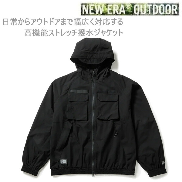 【4/9まで★3000円以上で300円OFFクーポン】ニューエラ ジャケット ユーティリティー フィールド トラックジャケット / ブラック (14707049) NEWERA アウトドア 日本正規品