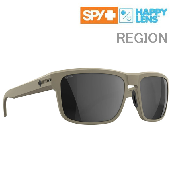 spy サングラス REGION ANSI Matte Sand / Happy Gray (6700000000323) スパイ サングラス【C1】｜スキー用品　WEBSPORTS