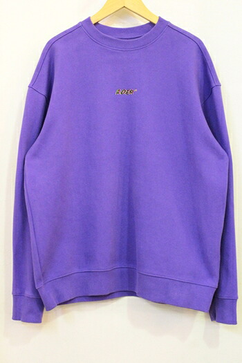 【中古】 -- メンズスウェット 3 ADDER ERROR/20SS/スウェット/3/紫 パープル