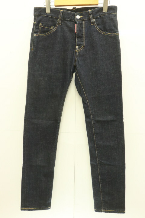 【中古】 DSQUARED2 メンズデニムパンツ 42 22SS Skater Jeans DSQUARED2 42 インディゴブルー 藍 無地|Style(ブランド古着のスタイル)