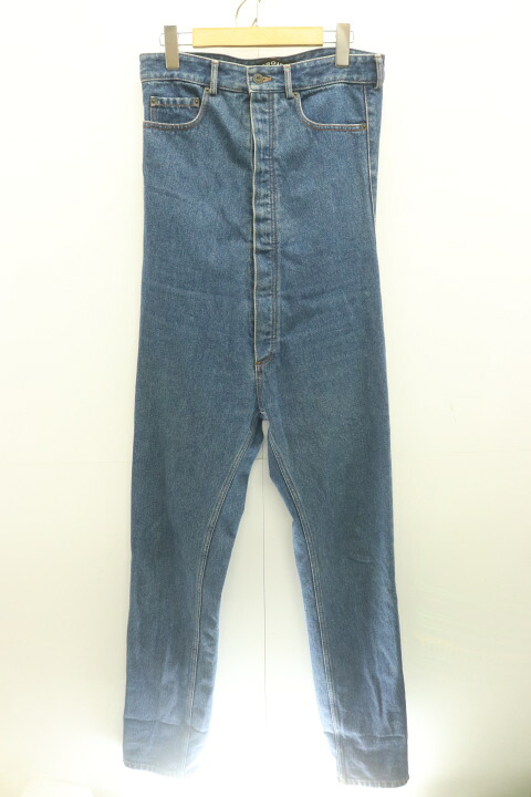 【中古】 Y PROJECT メンズデニムパンツ XS TISSU Fabricデニムパンツ Y PROJECT XS インディゴブルー 藍