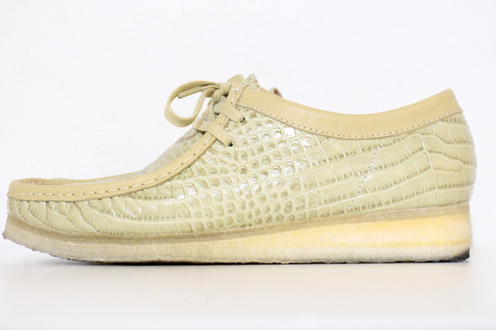 室内試着のみ】WACKO MARIA & CLARKS クロコダイル 室内試着のみ