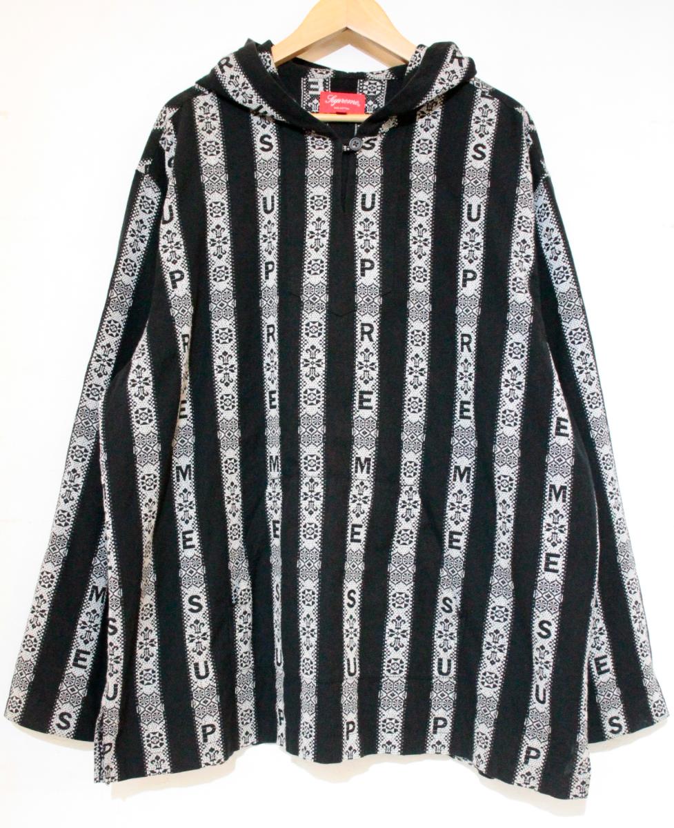 【中古】 Supreme メンズパーカー L Supreme/22SS/Baja Hooded Shirt/L/黒 ブラック/RN101837