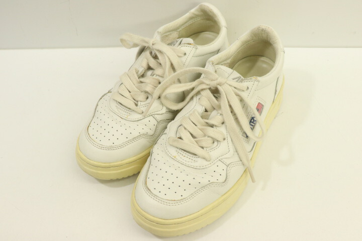 【中古】 autry レディーススニーカー 37 スニーカー autry 37 白 ホワイト