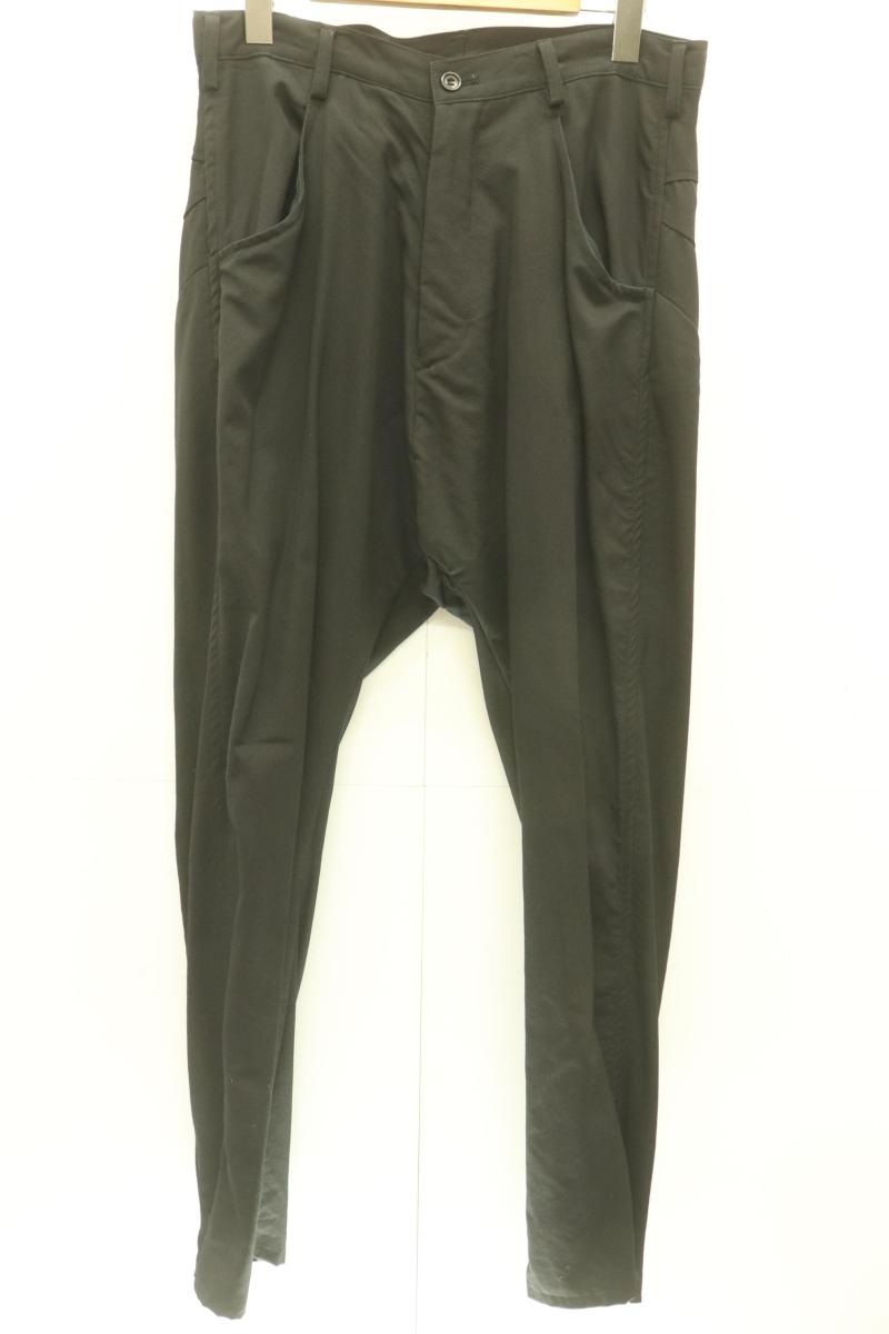 【中古】 sulvam メンズパンツ Slim sarrouel trousers sulvam 黒 ブラック 無地
