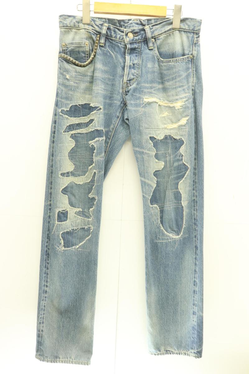 楽天市場】【中古】HYSTERIC GLAMOURダメージ加工スリム