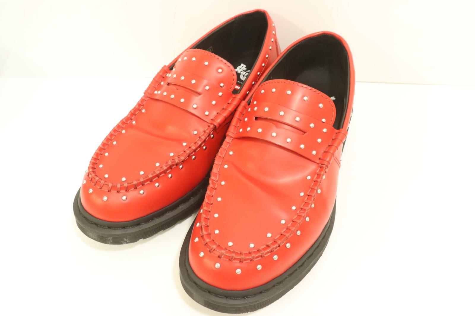 シュプリーム  ドクターマーチン サイズ:UK9  25SS  Studded Penton Loafer スタッズパテントローファーシューズ 中古 SB01 楽天市場】シュプリーム SUPREME ×ドクターマーチン Dr.Martens サイズ