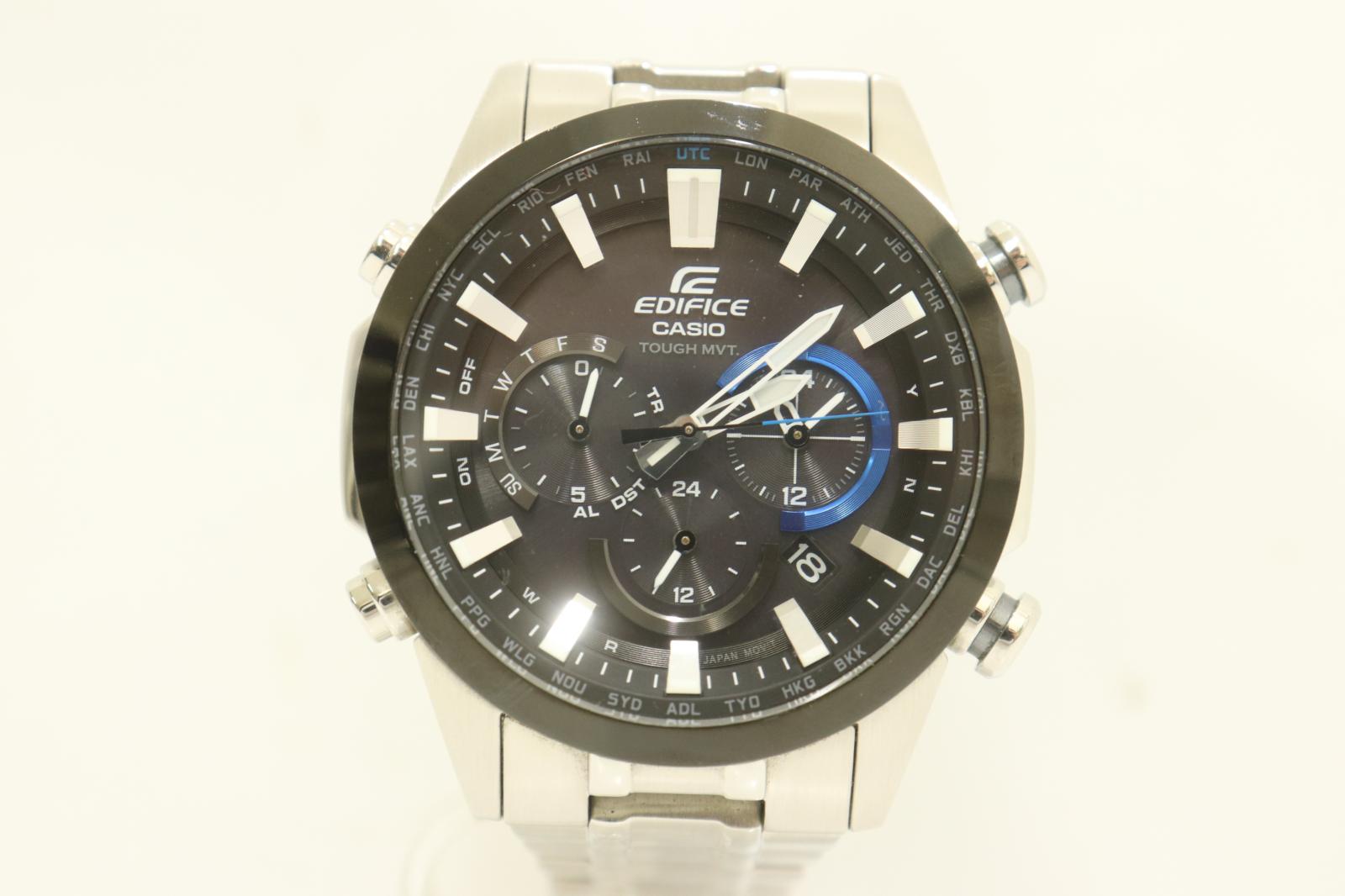 稼働品 カシオ エディフィス EQW-T603J 腕時計 KJ88 ほぼ未使用 稼働品