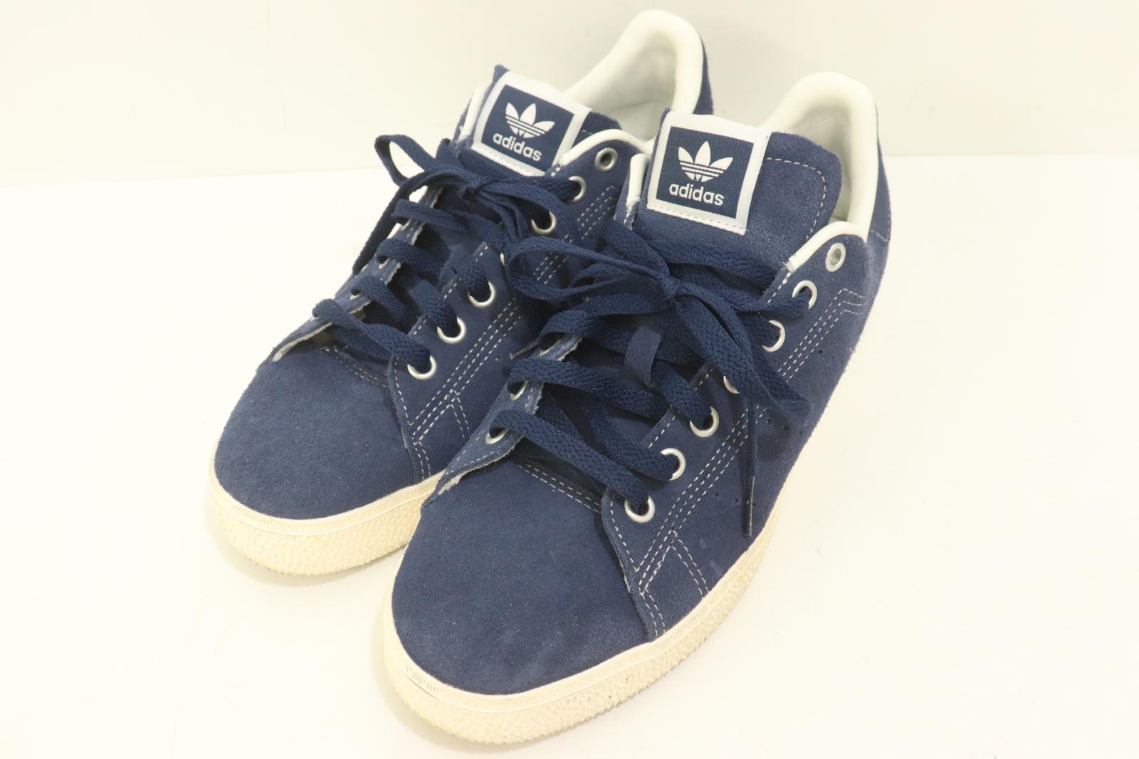 【中古】 adidas メンズスニーカー 26.5cm CS Stan Smith CS adidas 26.5cm 紺 ネイビー スウェード