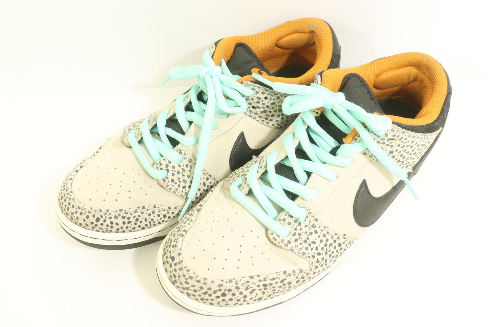【中古】 NIKE メンズスニーカー 29.5糎 DUNK LOW PRO ELECTRIC NIKE SB 29.5糎 薄墨色 灰