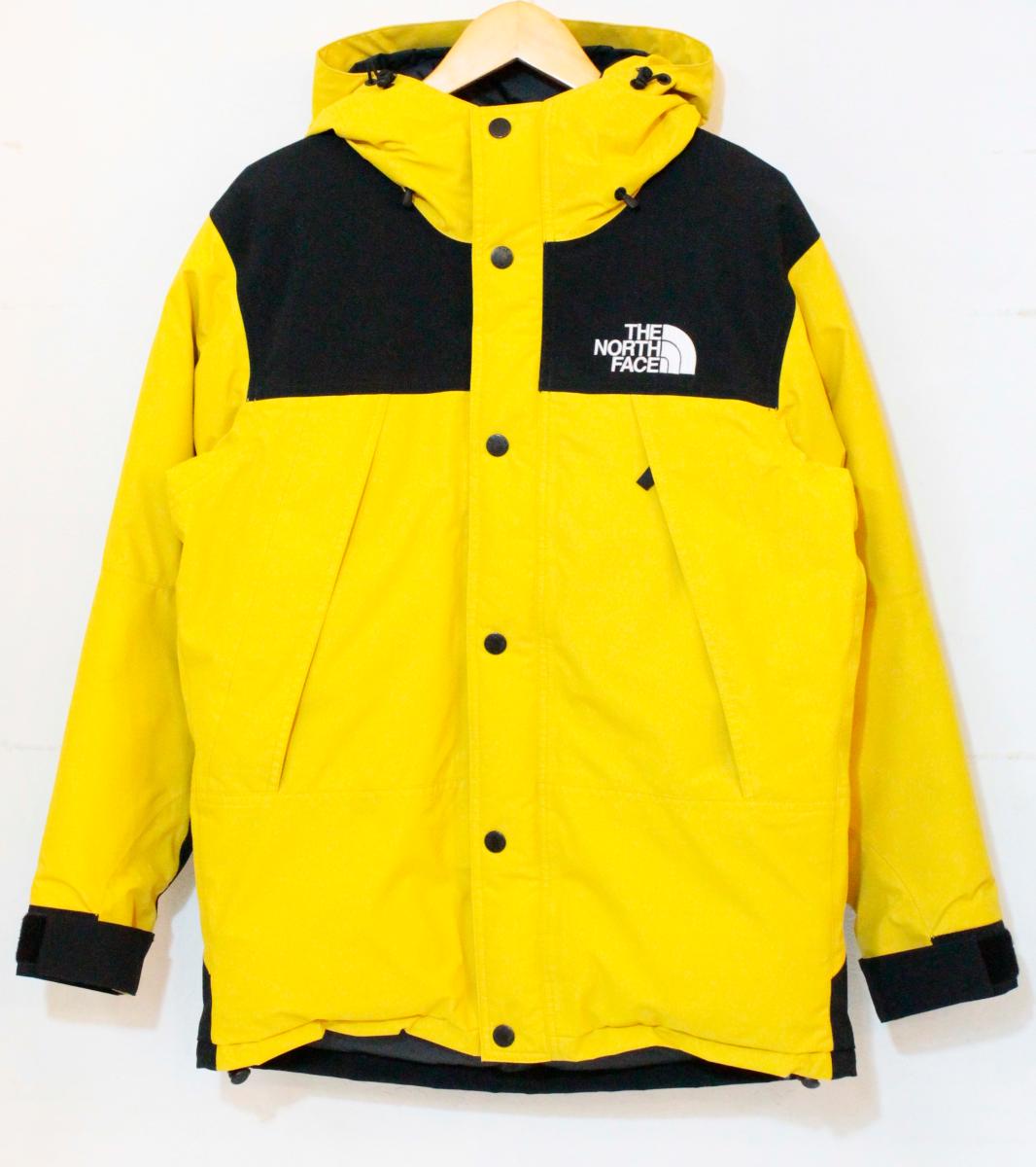 【中古】 THE NORTH FACE メンズダウンジャケット S THE NORTH FACE/Mountain Down Jacket/ダウンジャケット/S/黄 イエロー/ND91837