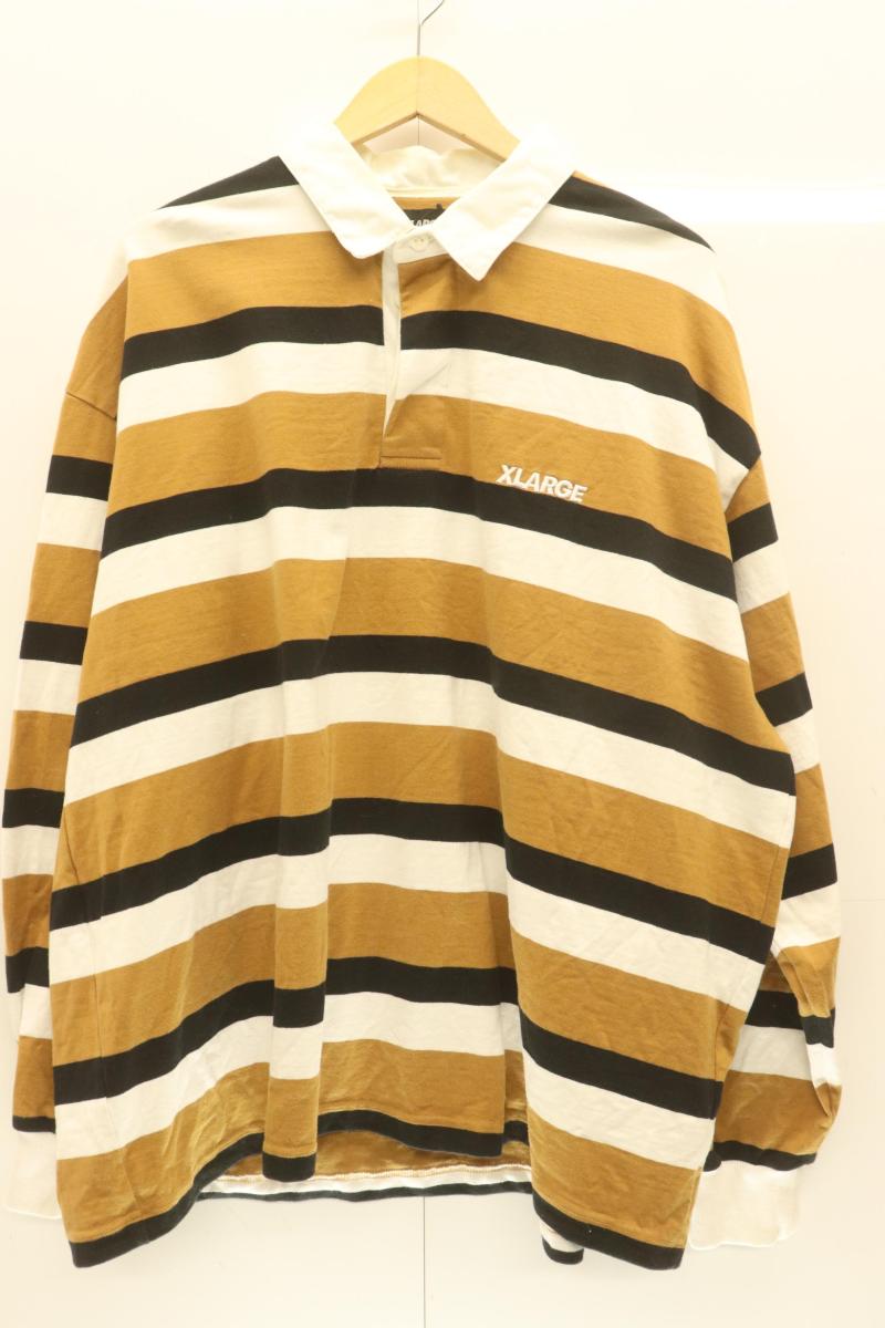 楽天市場】エクストララージ メンズ 半袖 トップス X-LARGE RUGBY ZIP