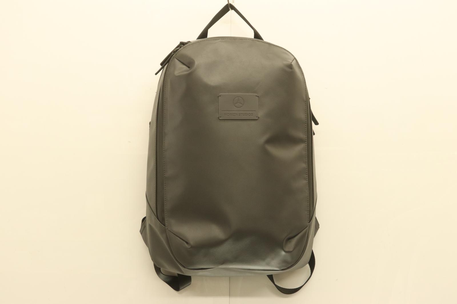 【中古】 horizn studios メンズリュック バックパック -- メルセデス ベンツ コレクション バックパック horizn studios -- 黒 ブラック ロゴ