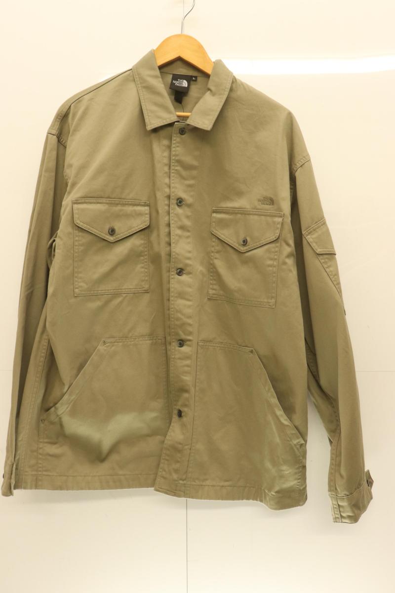 【中古】 THE NORTH FACE メンズジャケット L Frost Forge Utility Jacket/THE NORTH FACE/L/カーキ/ロゴ