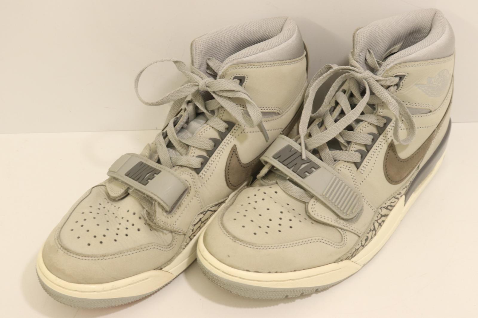 【中古】 NIKE メンズスニーカー 28糎 AIR JORDAN LEGACY 312 WOLF GREY NIKE 28糎 薄墨色 灰