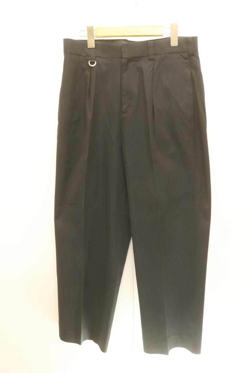 【中古】 SOPHNET. メンズチノパン M CHINO SLACKS SOPHNET. M 黒 ブラック 無地
