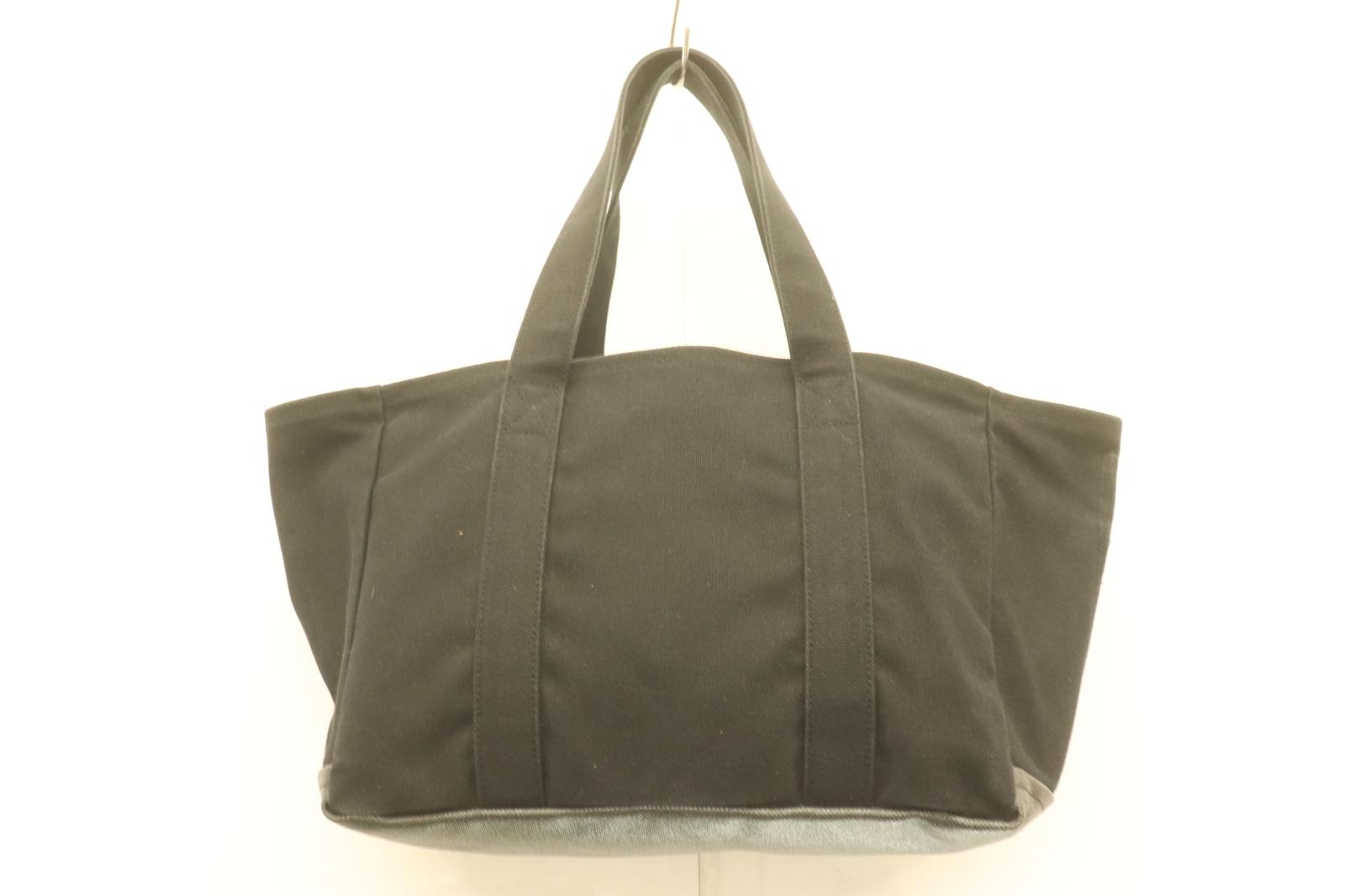 【中古】 中川政七商店 レディーストートバッグ -- トートバッグ 中川政七商店 -- 黒 ブラック 無地