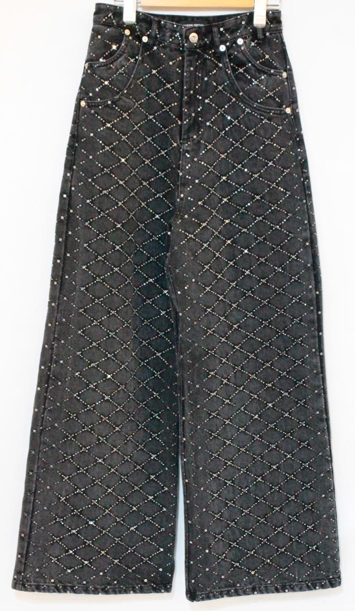 【中古】 MAISON SPECIAL レディースデニムパンツ 36 MAISON SPECIAL/デニムパンツ/36/黒 ブラック/21252465306｜Style（ブランド古着のスタイル） 7,693円