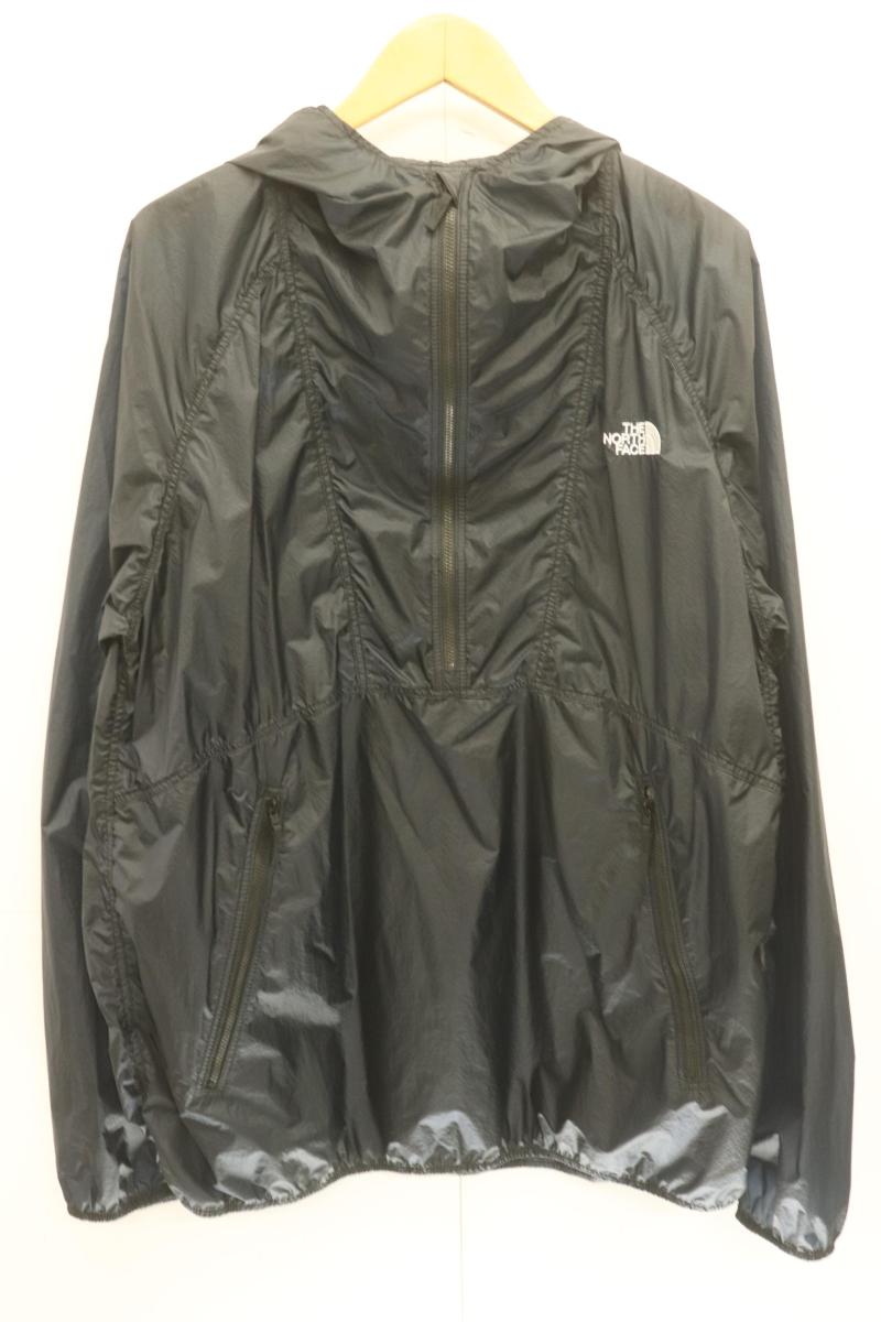【中古】 THE NORTH FACE メンズナイロンジャケット XL Free Run Anorak THE NORTH FACE XL 紺 ネイビー ロゴ