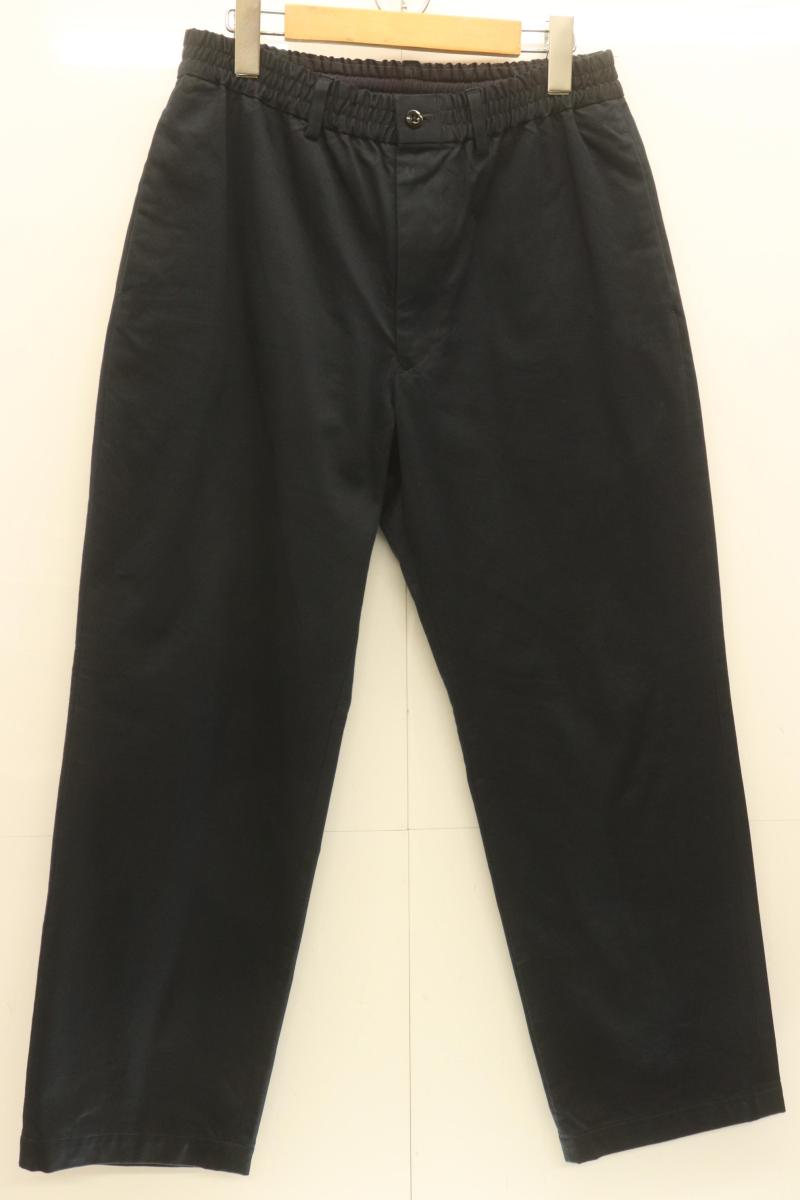 【中古】 SCYE メンズパンツ 40 San Joaquin Cotton Drawstring Trousers SCYE 40 紺 ネイビー 無地