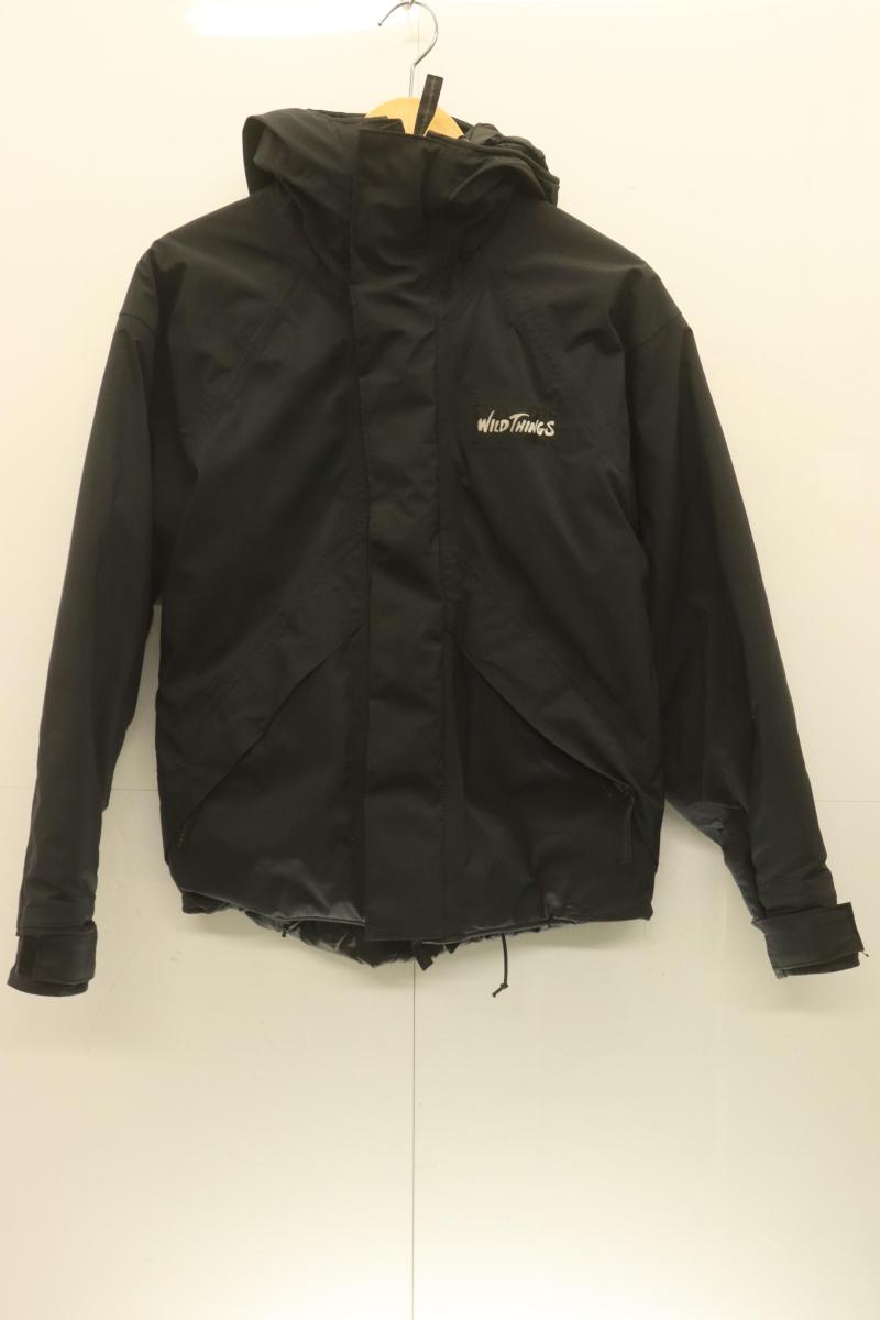 【中古】 WILD THINGS メンズ上衣 S DENALI JACKET EVENT WILD THINGS S 黒 黒いこと 無地 USA製